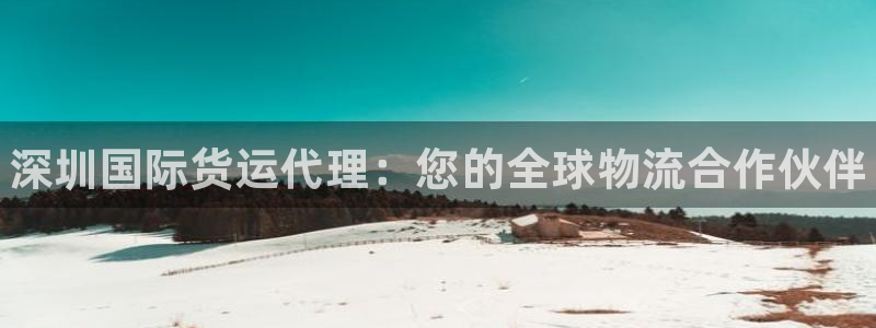 尊龙凯时 人生就是搏首页：深圳国际货运代理：您的全球物流